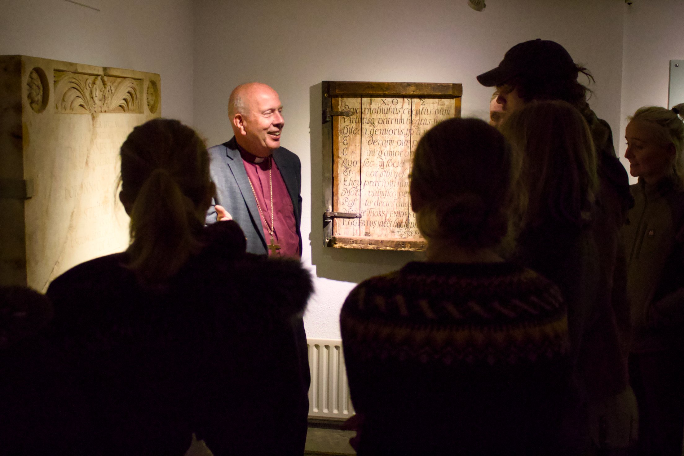 A guided tour at Skálholt Cathedral Skalholt cathedral
